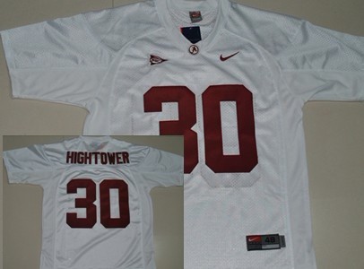 Alabama Crimson Tide #30 Tim Hightower White NCAA Jerseys,We sell and wholesale Alabama Crimson Tide #30 Tim Hightower White NCAA Jerseys on line form chian!