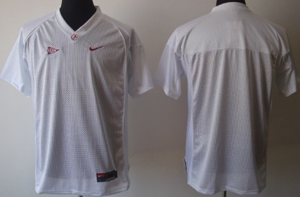 Alabama Crimson Tide Blank White College Jerseys,We sell and wholesale Alabama Crimson Tide Blank White College Jerseys on line form chian!