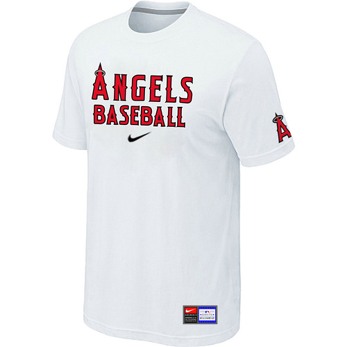 Anaheim Angeles White Nike Short Sleeve Practice T-Shirt,We sell and wholesale Anaheim Angeles White Nike Short Sleeve Practice T-Shirt on line form chian!