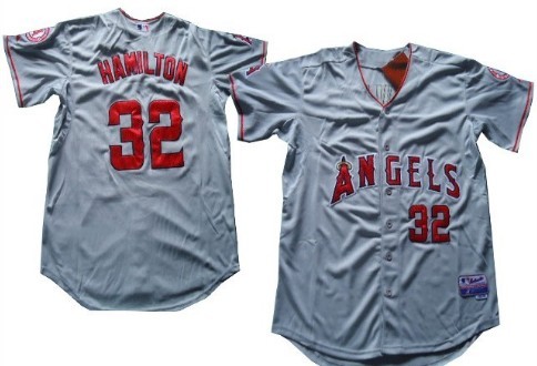 Anaheim Angels #32 Josh Hamilton Gray Jerseys,We sell and wholesale Anaheim Angels #32 Josh Hamilton Gray Jerseys on line form chian!