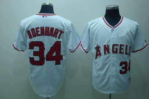 Anaheim Angels #34 Adenhart white Jerseys,We sell and wholesale Anaheim Angels #34 Adenhart white Jerseys on line form chian!