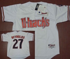 Arizona Diamondbacks #27 Reynolds White Jerseys,We sell and wholesale Arizona Diamondbacks #27 Reynolds White Jerseys on line form chian!
