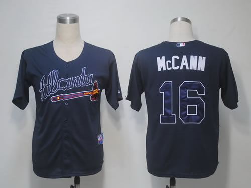 Atlanta Braves #16 McCANN Blue Cool Base Jerseys,We sell and wholesale Atlanta Braves #16 McCANN Blue Cool Base Jerseys on line form chian!