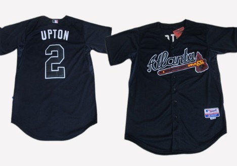 Atlanta Braves #2 B.J. Upton Navy Blue Jerseys,We sell and wholesale Atlanta Braves #2 B.J. Upton Navy Blue Jerseys on line form chian!