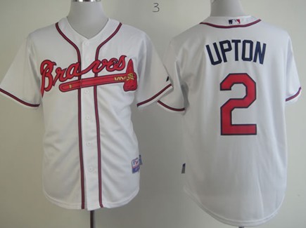 Atlanta Braves #2 B.J. Upton White Jerseys,We sell and wholesale Atlanta Braves #2 B.J. Upton White Jerseys on line form chian!