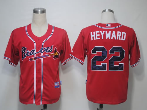 Atlanta Braves #22 Heyward Red Cool Base Jerseys,We sell and wholesale Atlanta Braves #22 Heyward Red Cool Base Jerseys on line form chian!