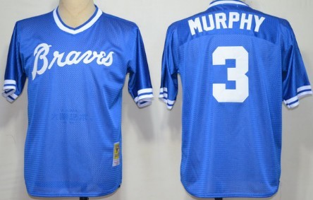 Atlanta Braves #3 Dale Murphy Mesh Batting Practice Blue Throwback Jerseys,We sell and wholesale Atlanta Braves #3 Dale Murphy Mesh Batting Practice Blue Throwback Jerseys on line form chian!