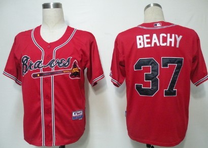 Atlanta Braves #37 Beachy Red Jerseys,We sell and wholesale Atlanta Braves #37 Beachy Red Jerseys on line form chian!