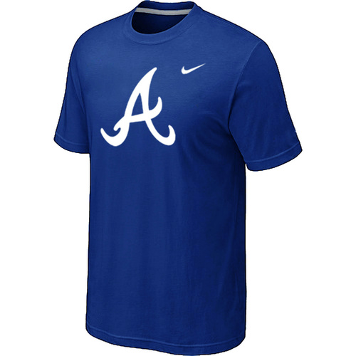 Atlanta Braves Heathered Nike Blue Blended T-Shirt,We sell and wholesale Atlanta Braves Heathered Nike Blue Blended T-Shirt on line form chian!