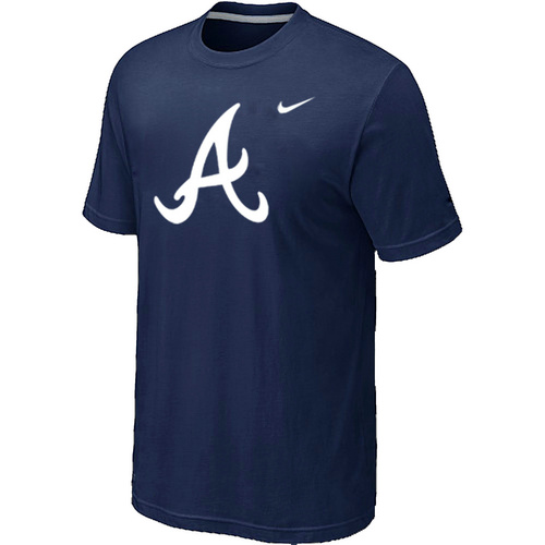 Atlanta Braves Heathered Nike D.Blue Blended T-Shirt,We sell and wholesale Atlanta Braves Heathered Nike D.Blue Blended T-Shirt on line form chian!