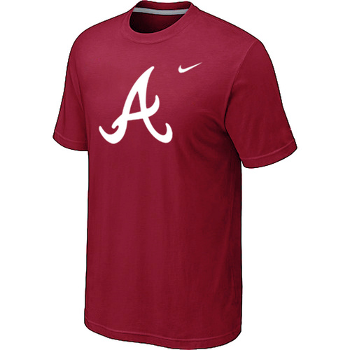 Atlanta Braves Heathered Nike Red Blended T-Shirt,We sell and wholesale Atlanta Braves Heathered Nike Red Blended T-Shirt on line form chian!