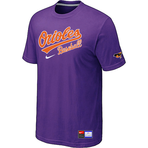 Baltimore Orioles Purple Nike Short Sleeve Practice T-Shirt,We sell and wholesale Baltimore Orioles Purple Nike Short Sleeve Practice T-Shirt on line form chian!