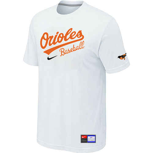 Baltimore Orioles White Nike Short Sleeve Practice T-Shirt,We sell and wholesale Baltimore Orioles White Nike Short Sleeve Practice T-Shirt on line form chian!