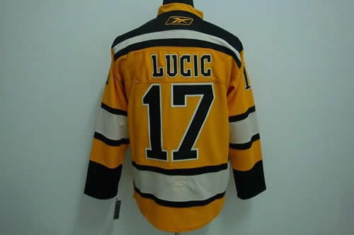 Boston Bruins #17 Milan Lucic yellow Winter Classic Premier Jerseys,We sell and wholesale Boston Bruins #17 Milan Lucic yellow Winter Classic Premier Jerseys on line form chian!