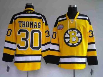 Boston Bruins #30 THOMAS yellow Winter Classic Jerseys,We sell and wholesale Boston Bruins #30 THOMAS yellow Winter Classic Jerseys on line form chian!