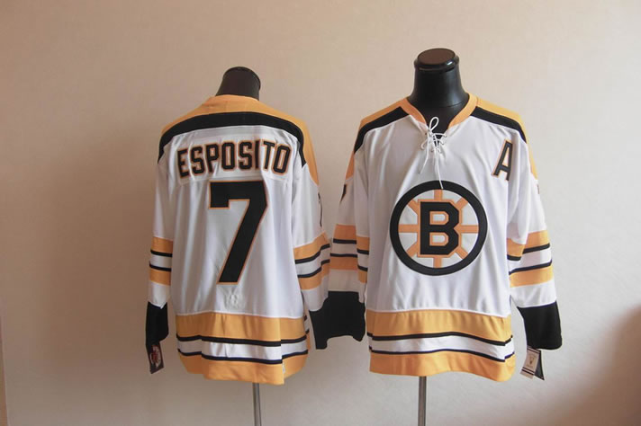 Boston Bruins #7 esposito white Throwback CCM Jerseys,We sell and wholesale Boston Bruins #7 esposito white Throwback CCM Jerseys on line form chian!