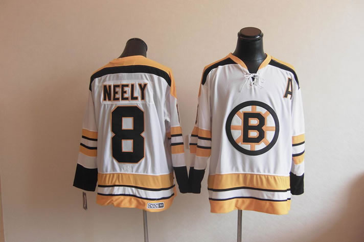 Boston Bruins #8 neely white Throwback CCM Jerseys,We sell and wholesale Boston Bruins #8 neely white Throwback CCM Jerseys on line form chian!
