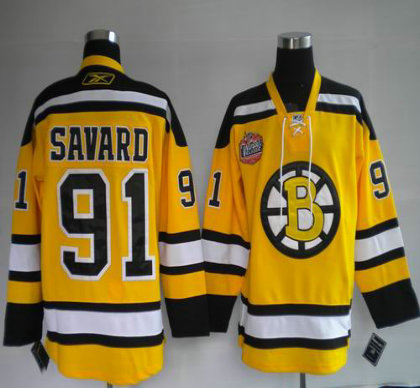 Boston Bruins #91 Savard Yellow WINTER CLASSIC Jerseys,We sell and wholesale Boston Bruins #91 Savard Yellow WINTER CLASSIC Jerseys on line form chian!