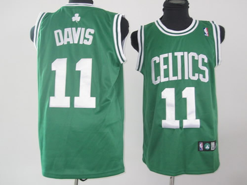 Boston Celtics #11 Davis Green-White Number Jerseys,We sell and wholesale Boston Celtics #11 Davis Green-White Number Jerseys on line form chian!