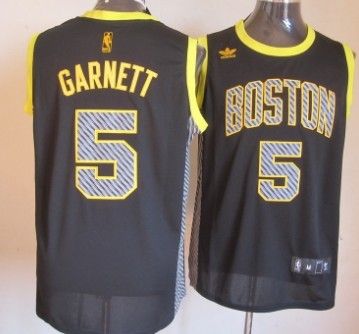 Boston Celtics #5 Kevin Garnett Black Electricity Fashion Jerseys,We sell and wholesale Boston Celtics #5 Kevin Garnett Black Electricity Fashion Jerseys on line form chian!