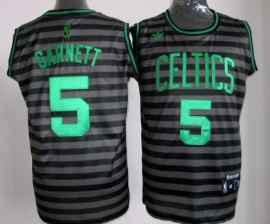 Boston Celtics #5 Kevin Garnett Gray With Black Pinstripe Jerseys,We sell and wholesale Boston Celtics #5 Kevin Garnett Gray With Black Pinstripe Jerseys on line form chian!