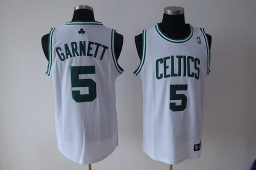 Boston Celtics #5 Kevin Garnett White Jerseys,We sell and wholesale Boston Celtics #5 Kevin Garnett White Jerseys on line form chian!