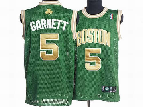 Boston Celtics #5 Kevin Garnett green-golden Number Jerseys,We sell and wholesale Boston Celtics #5 Kevin Garnett green-golden Number Jerseys on line form chian!