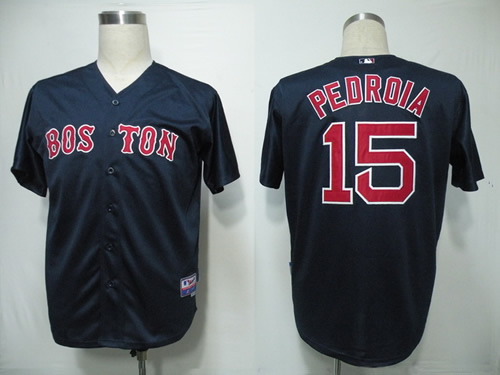 Boston Red Sox #15 Peoroia Dark Blue Jerseys,We sell and wholesale Boston Red Sox #15 Peoroia Dark Blue Jerseys on line form chian!