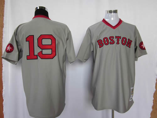 Boston Red Sox #19 Beckett Grey Throwback Jerseys,We sell and wholesale Boston Red Sox #19 Beckett Grey Throwback Jerseys on line form chian!