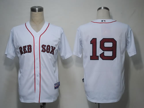 Boston Red Sox #19 Beckett White Cool Base Jerseys,We sell and wholesale Boston Red Sox #19 Beckett White Cool Base Jerseys on line form chian!