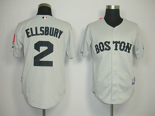 Boston Red Sox #2 Ellsbury Grey Jerseys,We sell and wholesale Boston Red Sox #2 Ellsbury Grey Jerseys on line form chian!
