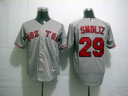 Boston Red Sox #29 Smoltz Grey Jerseys,We sell and wholesale Boston Red Sox #29 Smoltz Grey Jerseys on line form chian!