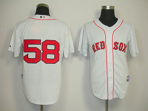 Boston Red Sox #58 Papelbon white Jerseys,We sell and wholesale Boston Red Sox #58 Papelbon white Jerseys on line form chian!