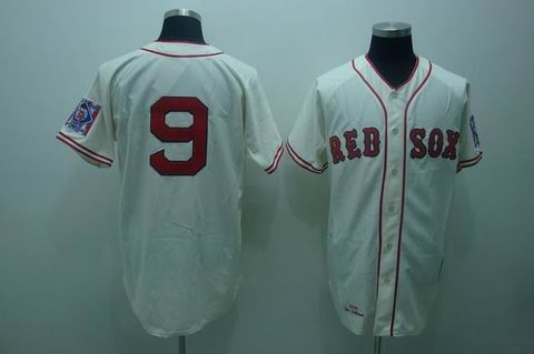 Boston Red Sox #9 williams m&n cream,We sell and wholesale Boston Red Sox #9 williams m&n cream on line form chian!