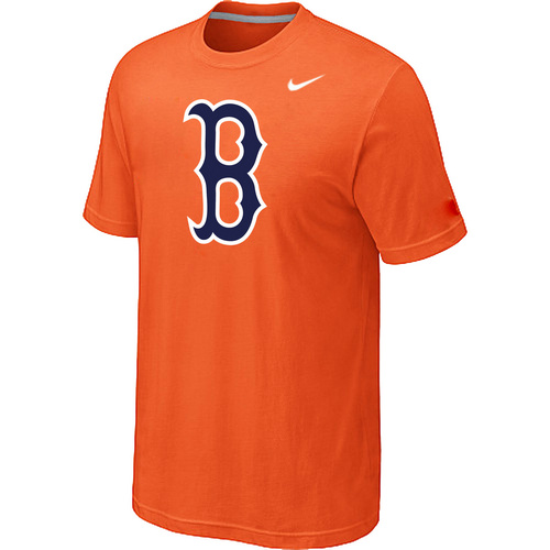 Boston Red Sox Heathered Nike Orange Blended T-Shirt,We sell and wholesale Boston Red Sox Heathered Nike Orange Blended T-Shirt on line form chian!