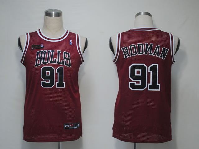 Bulls #91 Rodman Red Jerseys,We sell and wholesale Bulls #91 Rodman Red Jerseys on line form chian!