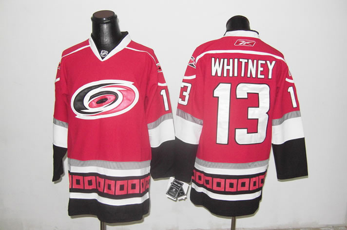 Carolina Hurricanes #13 whitney red Jerseys,We sell and wholesale Carolina Hurricanes #13 whitney red Jerseys on line form chian!