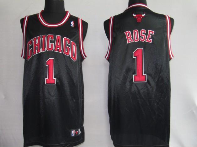 Chicago Bulls #1 Derek Rose Black Jerseys,We sell and wholesale Chicago Bulls #1 Derek Rose Black Jerseys on line form chian!