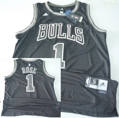 Chicago Bulls #1 Derek Rose Revolution 30 Swingman All Black With White Jerseys,We sell and wholesale Chicago Bulls #1 Derek Rose Revolution 30 Swingman All Black With White Jerseys on line form chian!