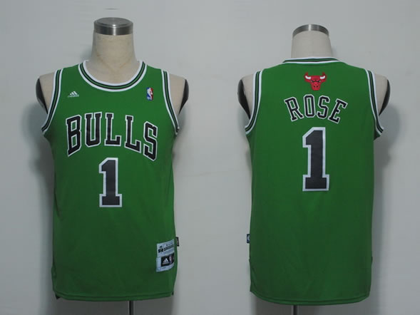 Chicago Bulls #1 Derrick Rose Green Swingman Jerseys,We sell and wholesale Chicago Bulls #1 Derrick Rose Green Swingman Jerseys on line form chian!