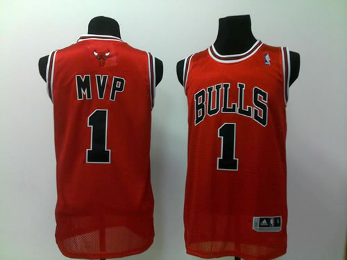 Chicago Bulls #1 Rose Red MVP fans edition Jerseys,We sell and wholesale Chicago Bulls #1 Rose Red MVP fans edition Jerseys on line form chian!