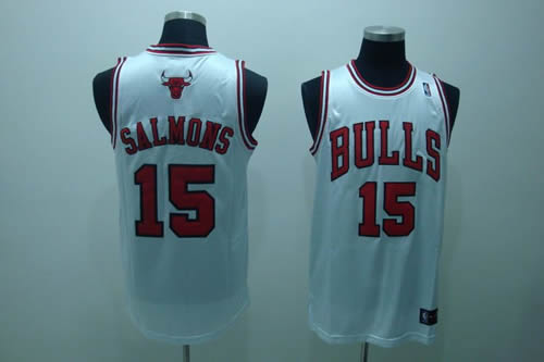 Chicago Bulls #15 Salmons white Jerseys,We sell and wholesale Chicago Bulls #15 Salmons white Jerseys on line form chian!