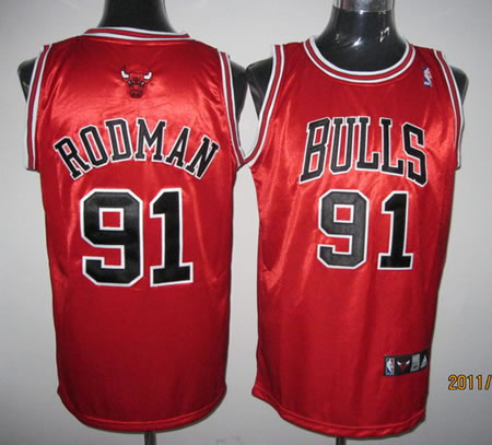 Chicago Bulls #91 Rodman Red Jerseys,We sell and wholesale Chicago Bulls #91 Rodman Red Jerseys on line form chian!