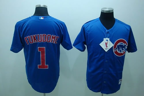 Chicago Cubs #1 Kosuke Fukudome blue Jerseys,We sell and wholesale Chicago Cubs #1 Kosuke Fukudome blue Jerseys on line form chian!