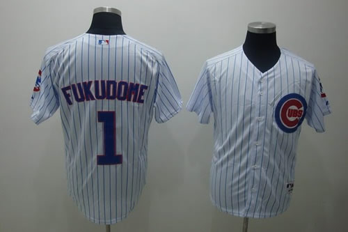 Chicago Cubs #1 Kosuke Fukudome white Jerseys,We sell and wholesale Chicago Cubs #1 Kosuke Fukudome white Jerseys on line form chian!
