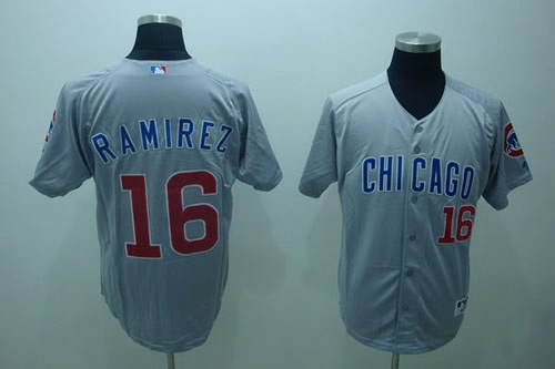 Chicago Cubs #16 Aramis Ramirez grey Jerseys,We sell and wholesale Chicago Cubs #16 Aramis Ramirez grey Jerseys on line form chian!