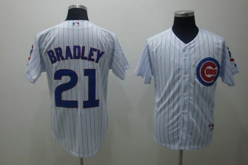 Chicago Cubs #21 Milton Bradley white Jerseys,We sell and wholesale Chicago Cubs #21 Milton Bradley white Jerseys on line form chian!
