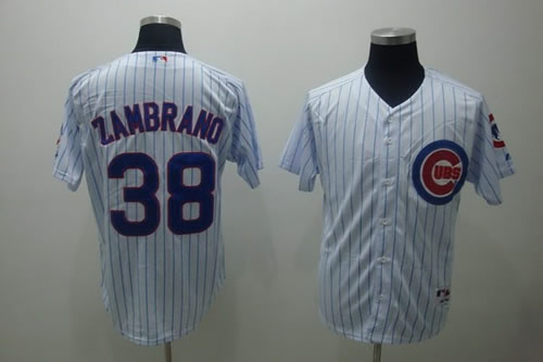 Chicago Cubs #38 Carlos Zambrano white Jerseys,We sell and wholesale Chicago Cubs #38 Carlos Zambrano white Jerseys on line form chian!