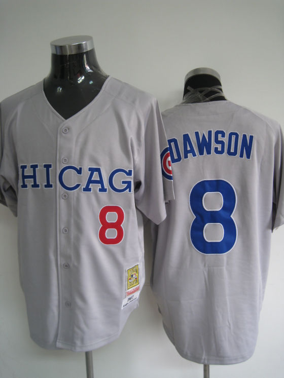 Chicago Cubs #8 Dawson gray Jerseys,We sell and wholesale Chicago Cubs #8 Dawson gray Jerseys on line form chian!