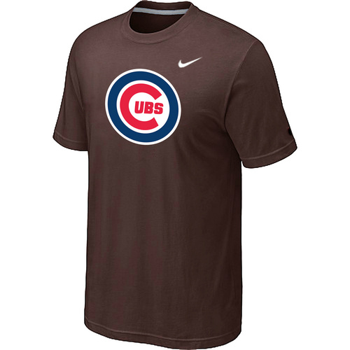 Chicago Cubs Nike Heathered Brown Club Logo T-Shirt,We sell and wholesale Chicago Cubs Nike Heathered Brown Club Logo T-Shirt on line form chian!